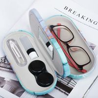 Offre Spéciale nouvelle mode hommes femmes enfants étui à lunettes coque dure protecteur lecture étui à lunettes Portable lunettes boîte étui