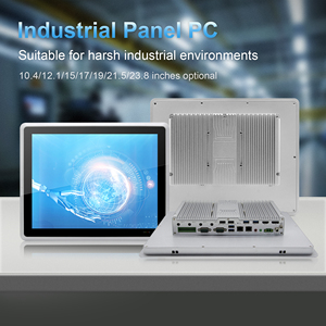 Panel PC Industrial Sin Ventilador de 15 Pulgadas, <span class=keywords><strong>Intel</strong></span> <span class=keywords><strong>Core</strong></span> <span class=keywords><strong>I5</strong></span> 8260U <span class=keywords><strong>7300U</strong></span>, Pantalla Táctil Capacitiva, 2 LAN, 6 RS232 485 COM, Computadora Integrada - Product Image 4