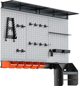 挂板壁挂式挂板车库工具储物挂板塑料支架挂板