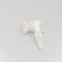 Tubes de microcentrifugation stériles de 1,5 ml, sans DNase ni RNase, en polypropylène naturel, tubes de centrifugation coniques