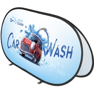 Sân golf cao cấp ngoài trời đứng biểu ngữ sự kiện thể thao bật lên một biểu ngữ khung cỏ hiển thị ngang bật lên một biểu ngữ khung - Product Image 1