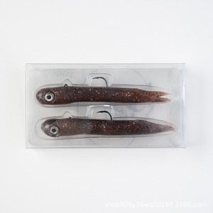 NUEVO OEM 12cm 30g Material TPR Agregar <span class=keywords><strong>sabor</strong></span> a pescado y sal Señuelo suave Cebo de pesca de lubina de plástico Tubo de cebo suave Señuelo de pesca de gusano - Product Image 6