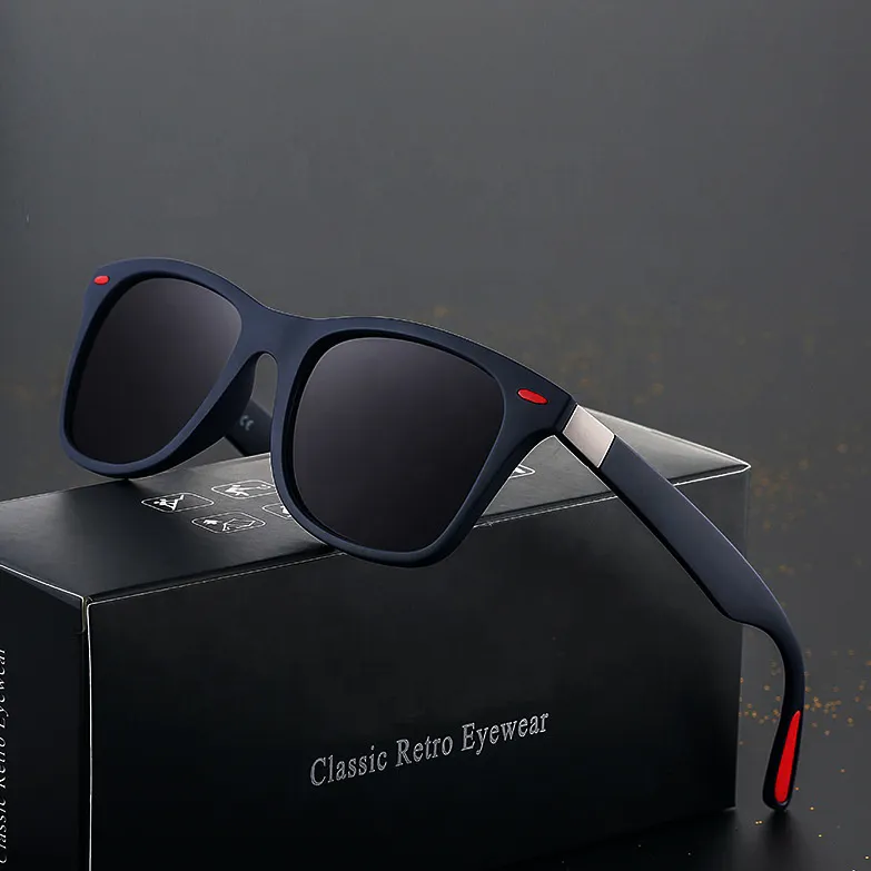 Polarized Sunglasses Hight Quality PC Material Fashion Men Driving Sun Glasses, Lentes De Sol Para Hombre