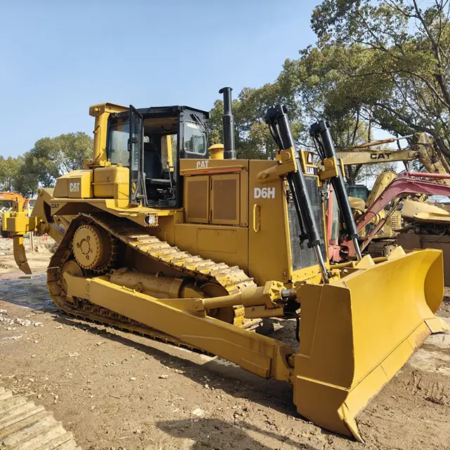 Usato gatto originale D6H con ripper Bulldozer cingolo bulldozer di alta qualità a basso prezzo in buone condizioni