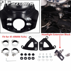 哈雷街鲍勃FXBB FXBBS 2018-2023的前整流罩挡风玻璃和安装套件 - Product Image 3