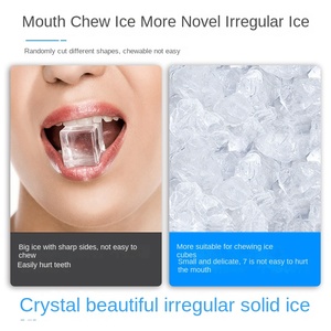 Precio de fábrica 16kgs mini fabricante de cubitos de hielo Máquina de hielo portátil Dispensador de hielo profesional de mesa - Product Image 2