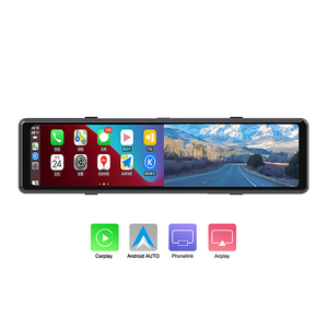 <span class=keywords><strong>Cam</strong></span>éra de tableau de bord double <span class=keywords><strong>4K</strong></span> 11,26 pouces, miroir ADAS, boîte noire de voiture, <span class=keywords><strong>cam</strong></span>éra de tableau de bord miroir, CarPlay DVR - Product Image 3