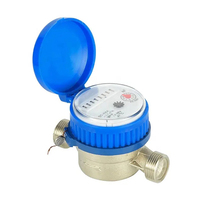 Ventes directes usine Compteur d'eau mécanique 110 mm DN15 Type jet unique Cadran sec avec corps en laiton IP68 OEM