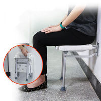 Sièges de douche pliants muraux design moderne Chaises de sécurité de haute qualité Enfants âgés handicapés-pour la salle de bain Vente en gros
