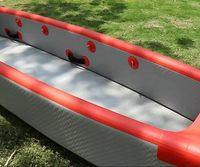 Kayak gonflable Drop Stitch de 3 m et 4 m, canoë de pêche, kayak pour la navigation en mer, kayak à pagaie