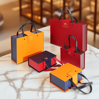 Boîtes cadeaux magnétiques personnalisées avec ruban et poignée, en carton rigide pour vernis à ongles, huile, sérum de soin de la peau, gaufrage, fournisseur direct