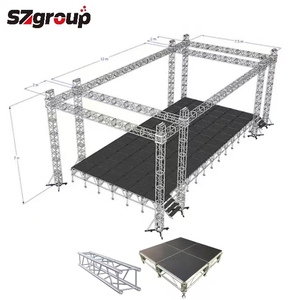 Sistem rangka aluminium portabel dan lipat berkualitas tinggi dengan koneksi Pin keran untuk tampilan panggung yang kokoh - Product Image 5