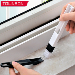 Multifunctional Plastic Window Cleaning <b>Brush</b> Keyboard & Nook Cranny <b>Dust</b> Shovel Window Track Cleaner - Product Image 5