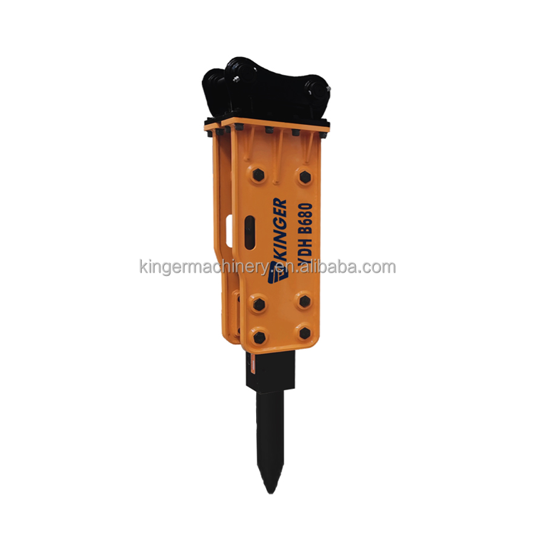 KINGER Rock Demolition Hammer SB20 - Hydraulic Concrete Breaker for Sale