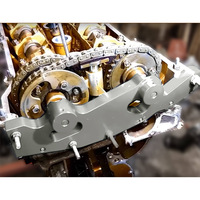 Outil d'alignement d'arbre à cames Double Vanos Twin Engine Kit d'outils de verrouillage de la synchronisation du moteur Kit d'outils à main de réparation automobile pour BMW M52TU M54 M56