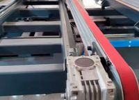 Ligne de production efficace pour le soudage et le nettoyage automatique des fenêtres et portes en PVC