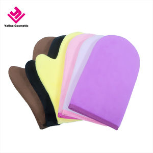 Gant autobronzant en velours pour applicateur de lotions avec logo personnalisé en vente - Product Image 5