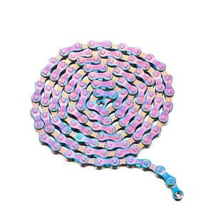 도매 6/<span class=keywords><strong>7</strong></span>/8/9/10/11단 스틸 자전거 체인-레인보우 컬러 자전거 체인 자전거 액세서리 휠 - Product Image 2
