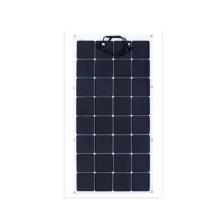 柔性太阳能电池板100W 150W 200W 400W flex 18v帕纳里索拉尔12v电池