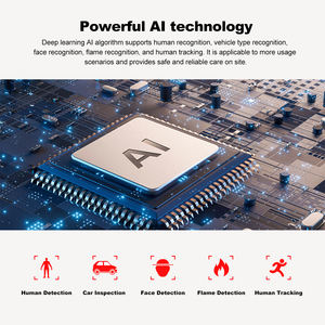 5倍ズーム パノラマビュー 超広角 顔認識 人間追跡 3レンズ PTZ Wifiカメラ - Product Image 5