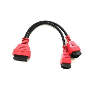 Adaptador 12+8 para Chrysler, Compatible con Autel MaxiSys Elite/ MS908/ MS908P/ MS908S <span class=keywords><strong>Pro</strong></span>/ IM608 / <span class=keywords><strong>X431</strong></span> V/ OBDSTAR - Product Image 1