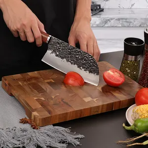 Knives And Knife Kitchen Knives Stainless Steel Sharp Chef Knife Chopping Slaughter Butcher Cleaver Bone Cutting Kitchen Knives