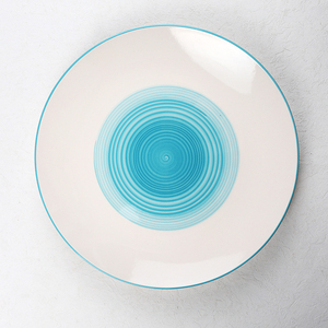 Vòng Hai <span class=keywords><strong>Tone</strong></span> Gốm Đồ Đá Tấm Tấm Bữa Ăn Bộ Đồ Ăn Cho Khách Sạn Và Nhà Hàng - Product Image 3