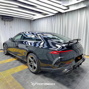 Accessoires de voiture pour Mercedes-AMG GT63 C292 2018-2023 Style <span class=keywords><strong>B</strong></span> Kit carrosserie complet en fibre de carbone sèche, lèvre avant, diffuseur arrière, spoiler - Product Image 5