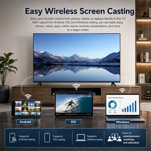 Televisor Inteligente LED QLED 8K de 55/65/75/85 Pulgadas, 4K UHD Android con Frecuencia de Actualización de 120Hz para Juegos y Experiencia Cinematográfica - Product Image 5