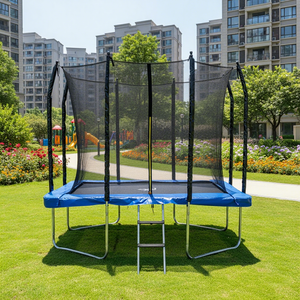 Trampolín Rectangular Zoshine <span class=keywords><strong>para</strong></span> Niños con Red de Seguridad de Borde Suave, <span class=keywords><strong>Cama</strong></span> <span class=keywords><strong>Elástica</strong></span> <span class=keywords><strong>para</strong></span> Exteriores <span class=keywords><strong>para</strong></span> que los Niños Pequeños Jueguen y Hagan Ejercicio - Product Image 1