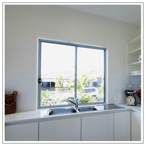 Ventanas de rotura térmica, ventanas deslizantes de aluminio, marco de aleación de aluminio, ventanas deslizantes de vidrio doble - Product Image 5