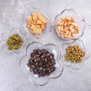 Plato de Vidrio con Diseño de Flor de Cerezo para Salsas, Salsos y Especias - Product Image 1