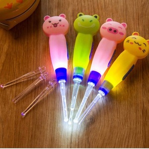 Cartoon Animal Light Up <b>Ear</b> <b>Picks</b> Plastic Color Mixing For <b>Ear</b> Care Kids And Adults Gift - Product Image 1