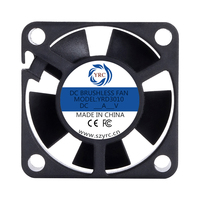 Kipas Pendingin Aksial Tanpa Sikat DC YRC 3010 30x30x10mm 5V/12V/24V OEM/ODM Bersertifikasi CE ROHS Garansi 2 Tahun Baling-Baling Plastik