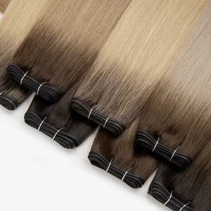 <span class=keywords><strong>Extensiones</strong></span> <span class=keywords><strong>de</strong></span> Cabello con Cinta Adhesiva G, Doble Trama, Invisibles, Largas, Genius Tape Weft, Cabello Humano para Salón y Uso Diario - Product Image 4