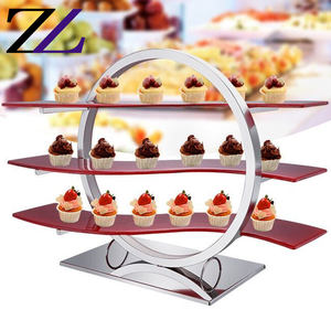 Lot de plats à friser pour pain, plateau chauffant en acier inoxydable, plaqué argent, 2 pièces, 8qt - Product Image 5