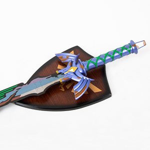 Espada Maestra Encantada de Link de 91 cm de <span class=keywords><strong>The</strong></span> Legend <span class=keywords><strong>of</strong></span> Zelda: Tears <span class=keywords><strong>of</strong></span> <span class=keywords><strong>the</strong></span> <span class=keywords><strong>Kingdom</strong></span>, Réplica de Cosplay sin Filo, Decorativa - Product Image 2
