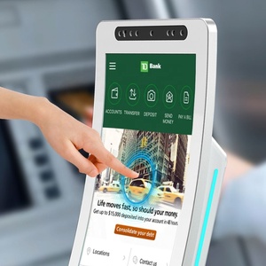 Venta Directa de Fábrica, Kiosco de Pago Automático con Pantalla Curva de 23.6'' R1500, Montaje en Pared, con Lector de Tarjetas NFC y Escáner de Código QR - Product Image 2