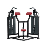 Nouvel équipement de fitness professionnel pour la musculation, machine à presser les biceps isolalettes et à presser la poitrine à charge par poulie