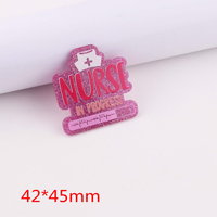 Accessoires infirmiers personnalisés, nouveau style 2024, porte-badge en acrylique, Scrub Life, héros infirmiers, porte-badge stéthoscope, accessoires