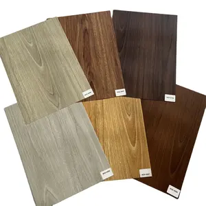 Scratch-Resistant Wood Grain UV Board PET Material Hot Stamping Printing Foil for PS Panel Plastic Application Roll Shape