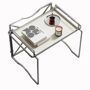 ชั้นวางของในครัวสแตนเลสแบบมินิมอลพร้อมชั้นวางไมโครเวฟและที่เก็บหม้อหุงข้าวอเนกประสงค์ - Product Image 4