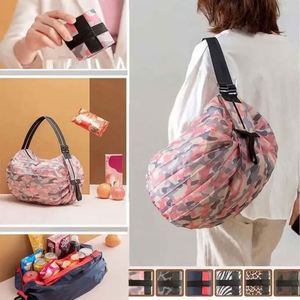 Nouveaux sacs de courses en plastique pour supermarché, sacs de courses pliables portables, sacs de courses de luxe bon marché, sac à main pour épicerie, logo personnalisé - Product Image 2