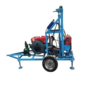 22HP moteur diesel portable nouvelle plate-forme de forage de roue de 150m pour le forage de puits d'eau de mine - Product Image 3