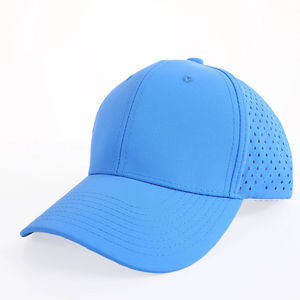 Gorra Deportiva Unisex de Alta Calidad con Logotipo de PVC de Goma, Bordado Personalizado, Impresión, 6 Paneles, Malla Perforada Cortada con Láser, Estructurada e Impermeable - Product Image 6