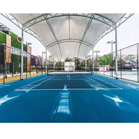 Tente de stade de haute qualité pour salle de sport, structure à membrane tendue, tente pour terrain de basket-ball, football, tennis, directement de l'usine