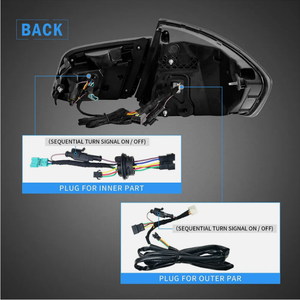 Nuevo diseño 2010-2017 luz Led con señal de giro Sequantial Led <span class=keywords><strong>Ragon</strong></span> escala luz trasera para Bmw 5 Series F10 F18 luces traseras - Product Image 6