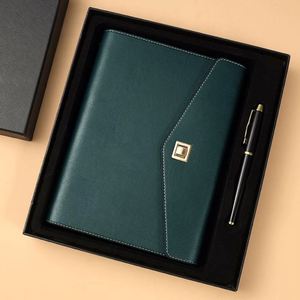 Juego de Regalo de Cuaderno de Tapa Dura A5 con Logotipo Personalizado al por Mayor, Diario, Libreta de Negocios, Regalos Corporativos Ejecutivos - Product Image 4