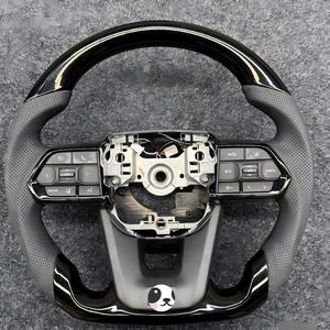 พวงมาลัยหนังแท้มาตรฐานโตโยต้า สำหรับ Vios Yaris <span class=keywords><strong>Ativ</strong></span> Corolla <span class=keywords><strong>Altis</strong></span> อะไหล่ทดแทนราคาประหยัด - Product Image 1