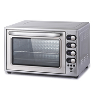 Vente en gros de four électrique domestique à convection en acier inoxydable four électrique grille-pain à poulet 60L à grande poignée japon